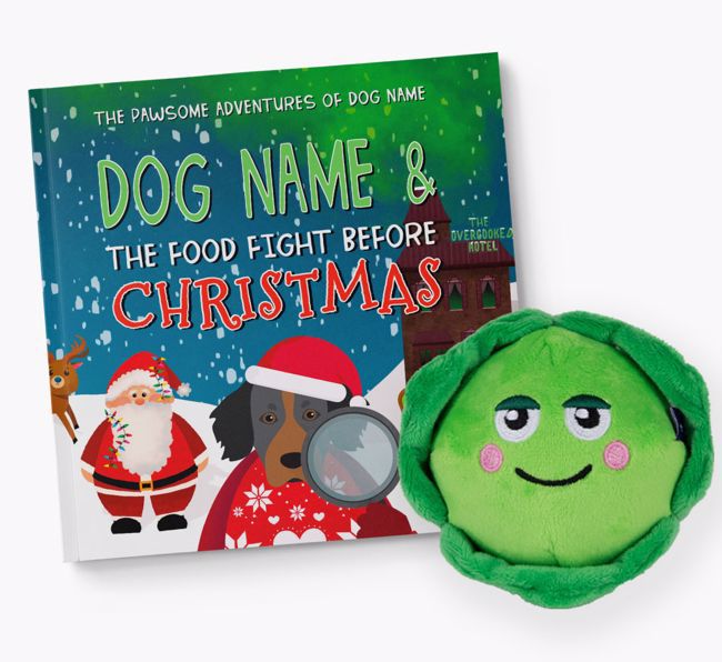 Personalised Book: Your Dog and the Food Fight Before Christmas